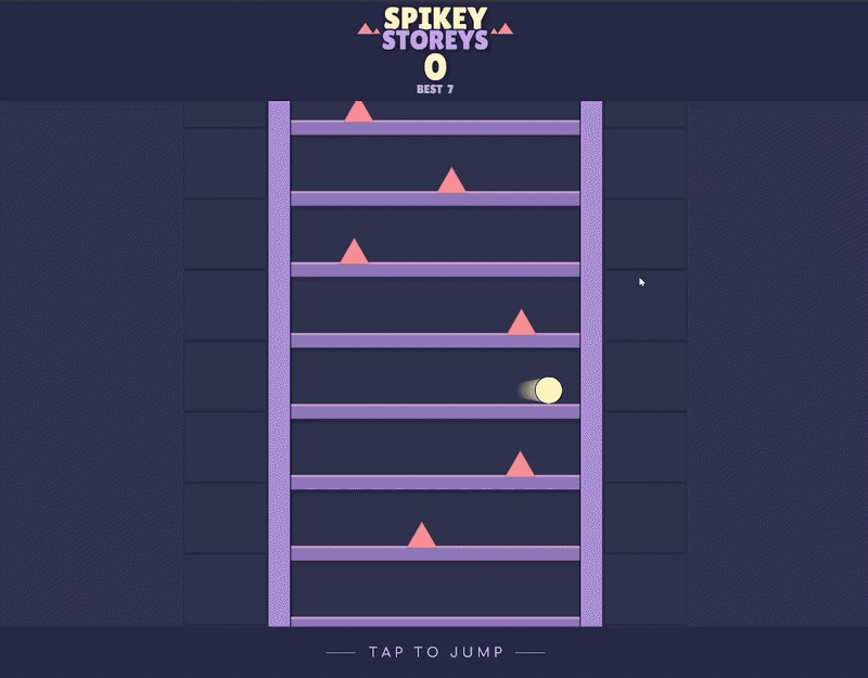 Spikey Storeys gameplay